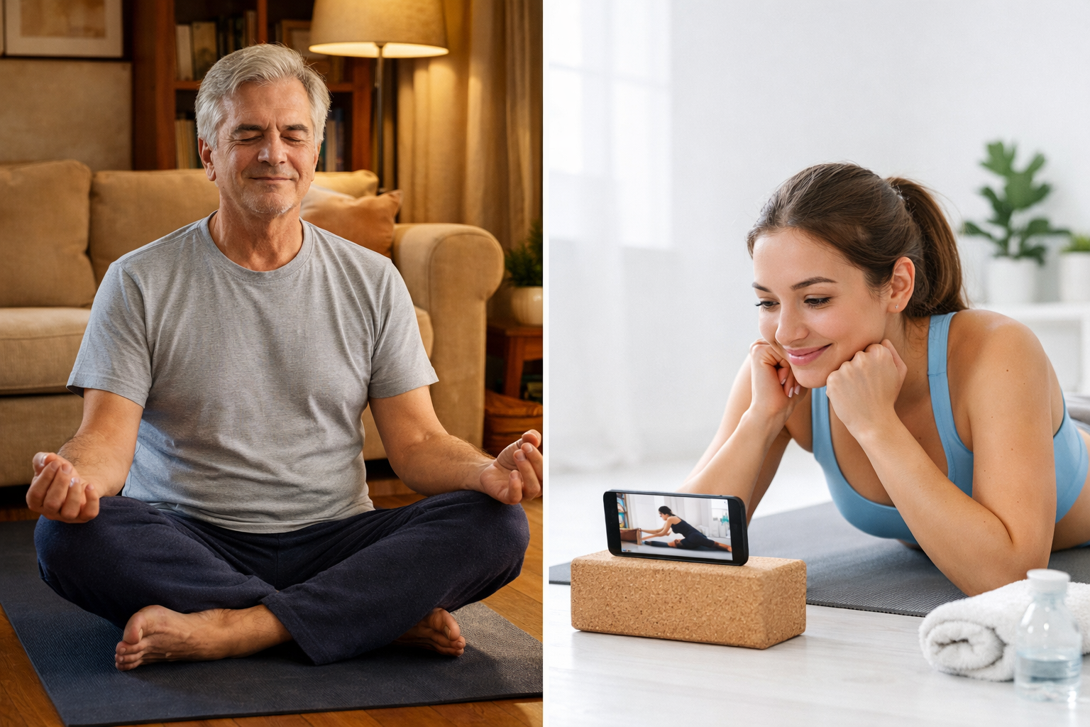 Guida pratica allo yoga per principianti: benefici per corpo e mente 3 Posso fare yoga a casa da solo senza istruttore