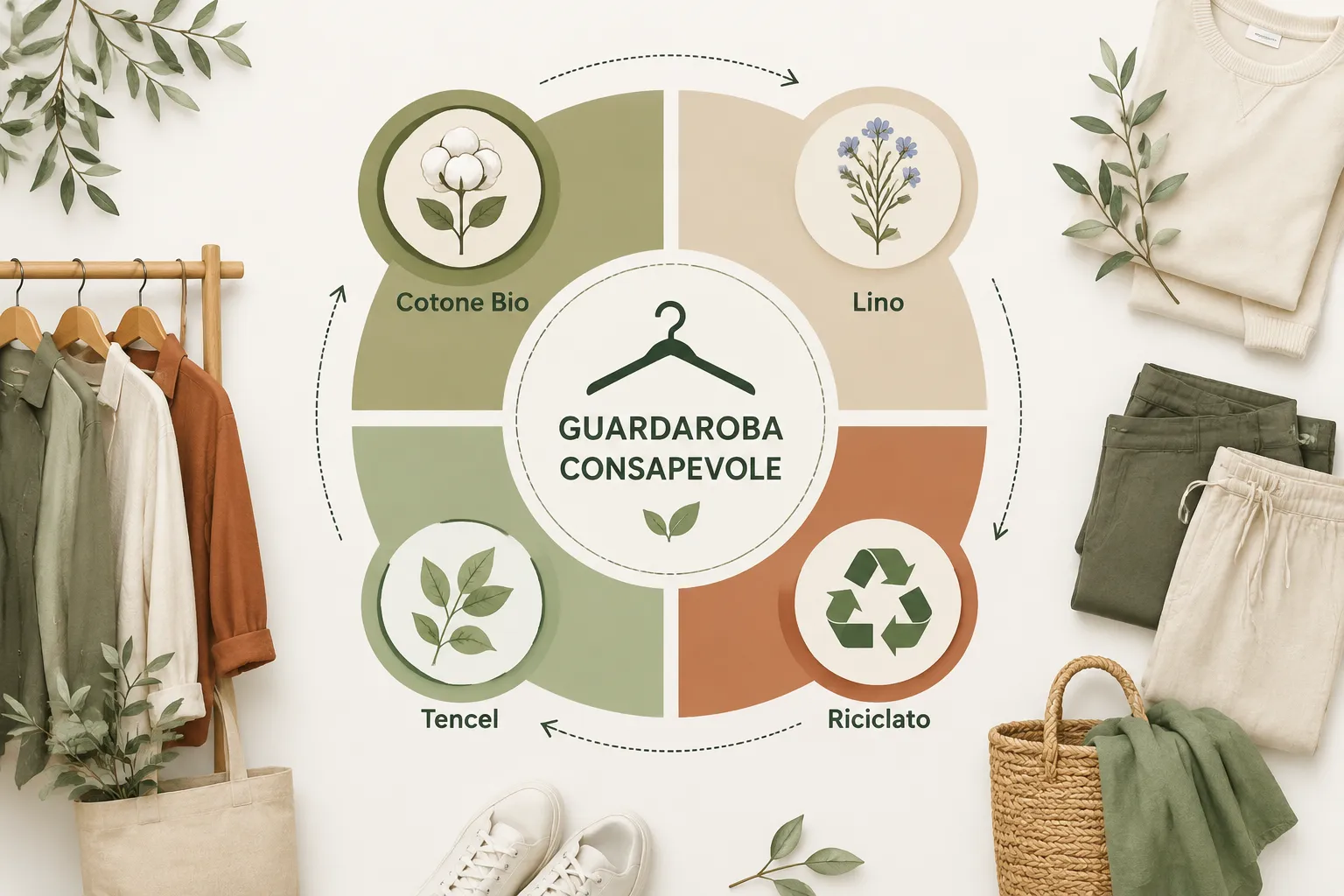 Moda sostenibile: come vestirsi bene rispettando l'ambiente 3 Quali tessuti sono più sostenibili e ecologici