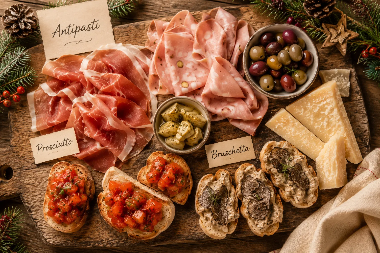 Il perfetto menù di Natale italiano: piatti tradizionali e varianti moderne 2 I piatti tradizionali del pranzo di Natale italiano
