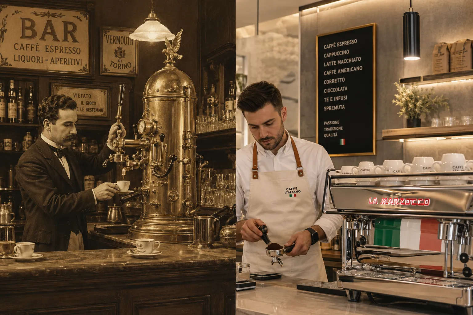 Caffè espresso: storia, cultura e i segreti per l'estrazione perfetta 2 La storia dell'espresso: da dove viene