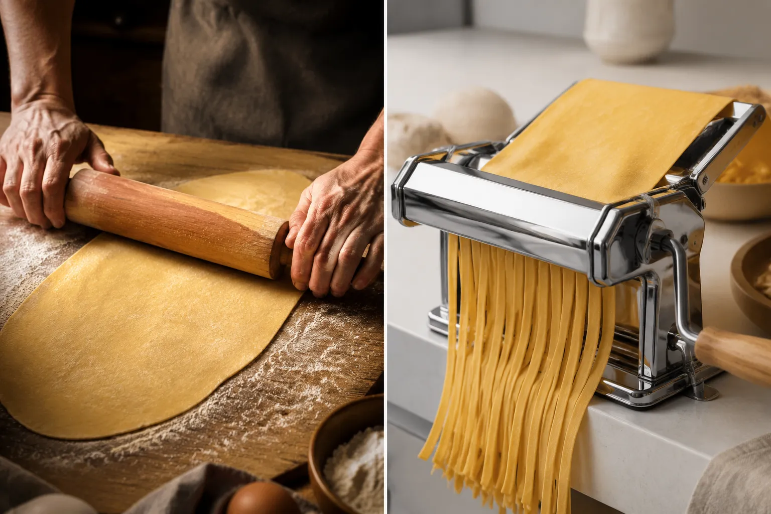 Come Fare la Pasta all'Uovo con la Macchina per Pasta